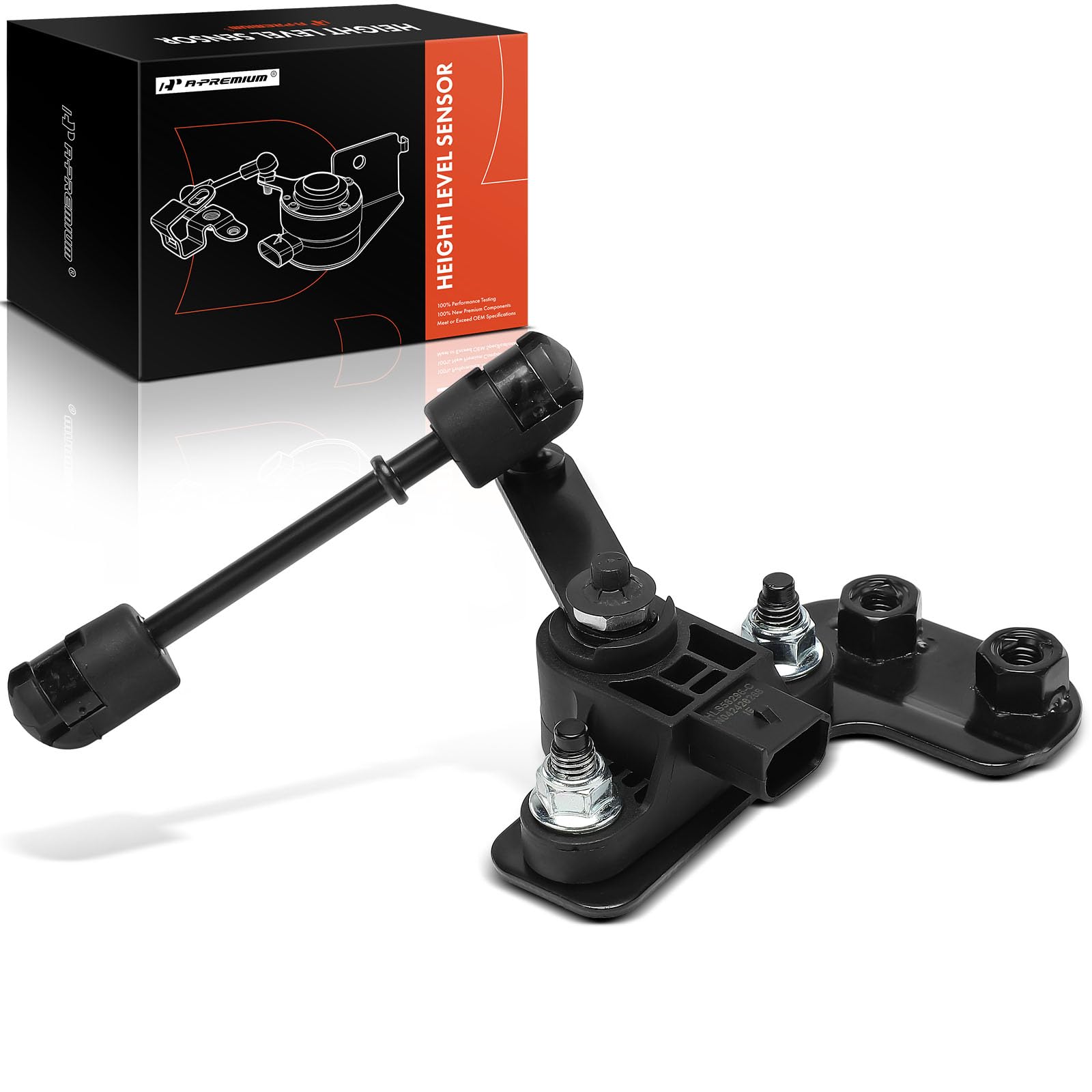 Air Suspension Set 2 Pcs Front Ride Height Level Sensor For